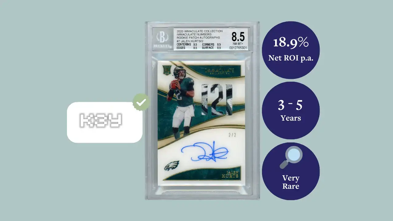 Jalen Hurts 2020 Immaculate Rookie Patch Auto Numbers Acetate 2 2