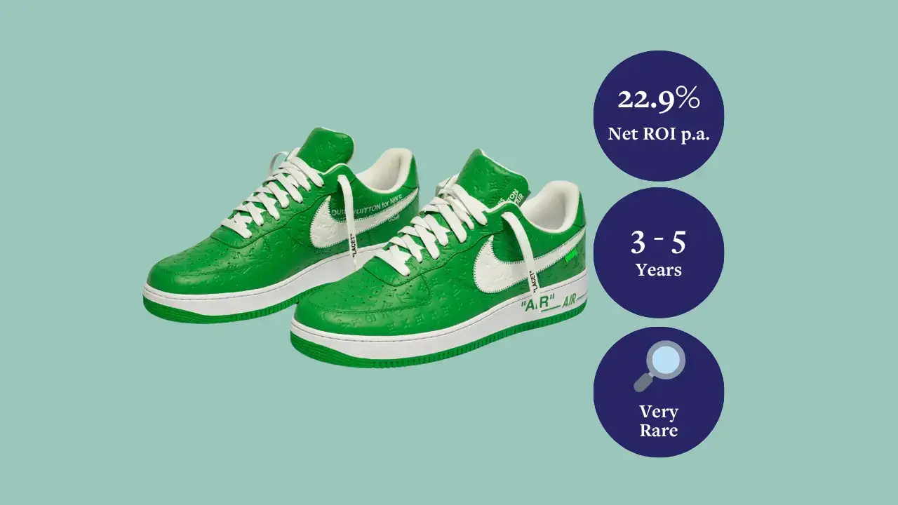 Nike X Louis Vuitton Air Force 1 Green